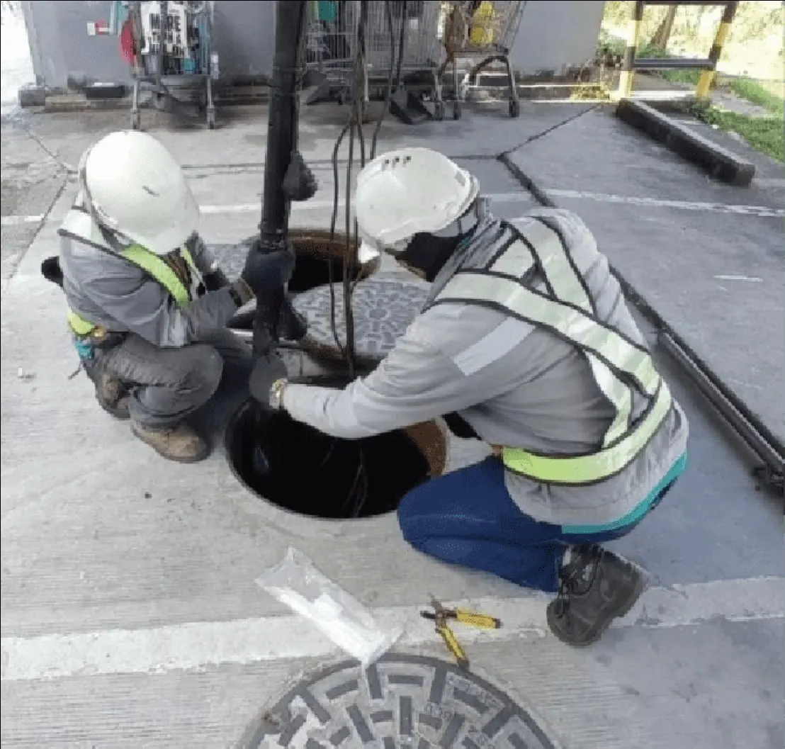 การตรวจสอบคุณภาพน้ำทิ้งเป็นประจำ