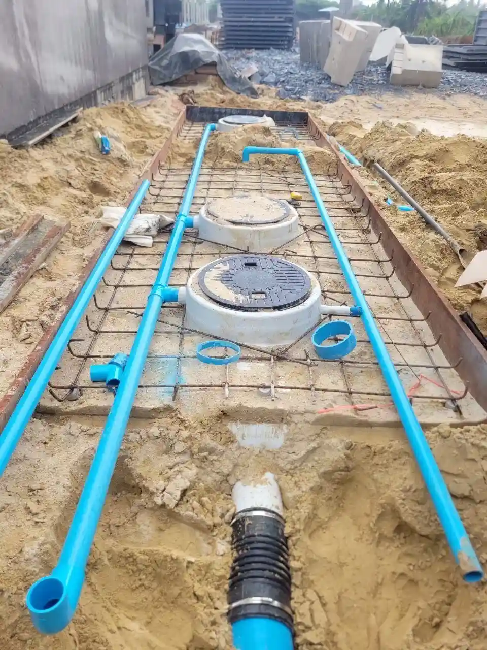 การเตรียมพื้นที่ติดตั้ง