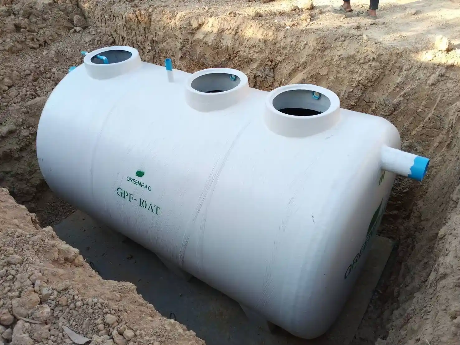 ถังบำบัดน้ำเสียไฟเบอร์กลาส