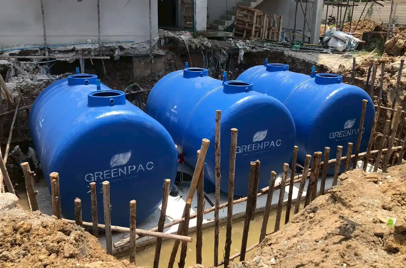 ถังเก็บน้ำใต้ดิน ใช้เก็บน้ำสะอาดอย่างปลอดภัย